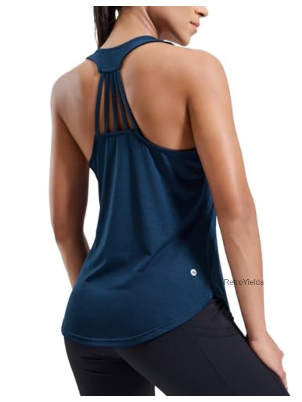 Women's Racerback Tank Top Sleeveless Quick Dry Athletic Running Shirt